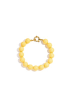 Bracelet with medium beads and front clasp-12mm
