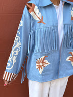 TOUT - Dolly Jacket Jeans Blue
