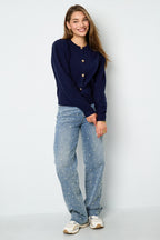 Knitted Viscose Women's Cardigan Fall/Winter Casual Solid Color