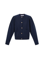 Knitted Viscose Women's Cardigan Fall/Winter Casual Solid Color