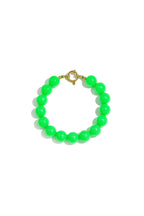 Bracelet with medium beads and front clasp-12mm