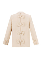 Polyester Vrouwen Suit Set Gesneden Boog Detail