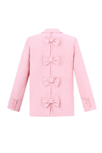 Polyester Vrouwen Suit Set Gesneden Boog Detail
