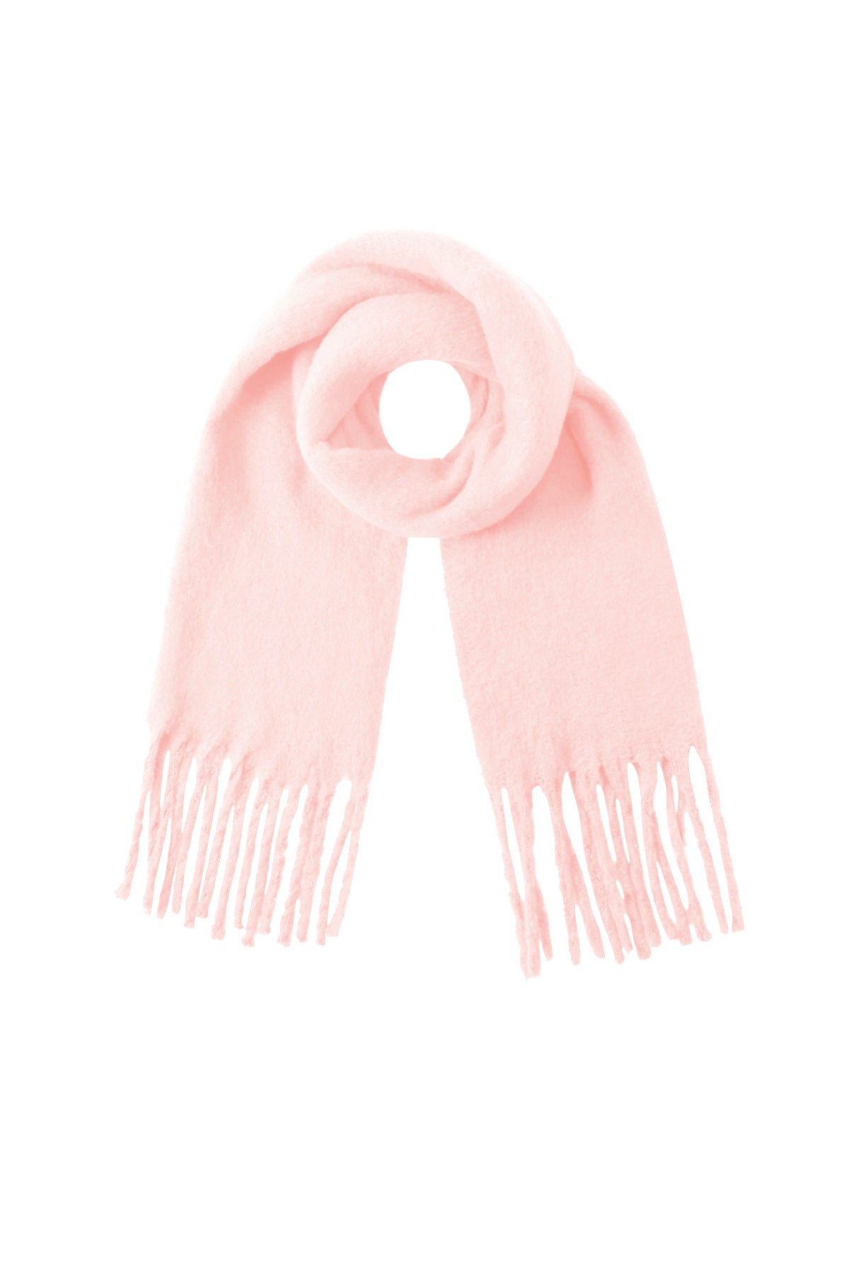 Colorful winter scarf