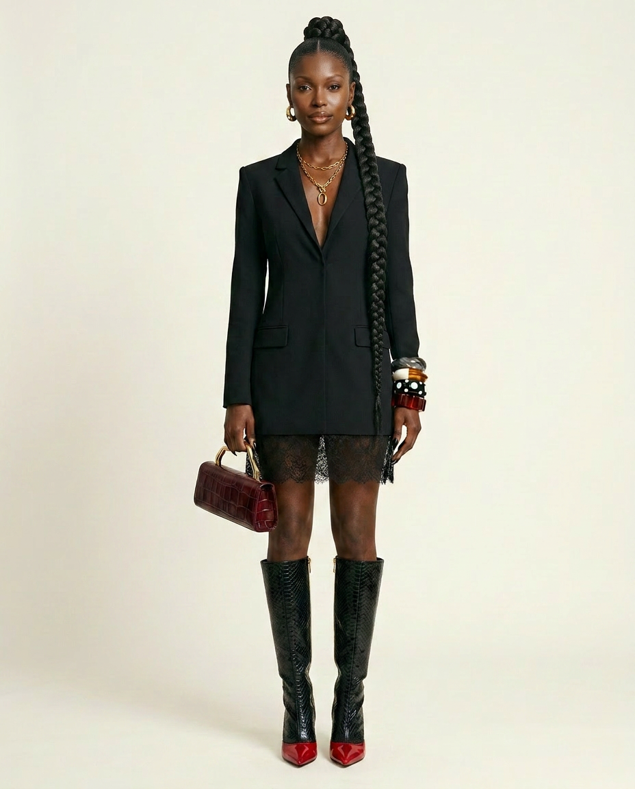 Blazer mini dress Veronique