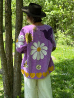 TOUT - Daisy Jacket Velvet Lila