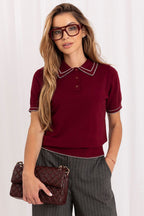  Trui met korte mouwen model 230910 Italy Moda 